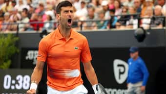 Adelaide International: Novak Djokovic recovers from shaky start to reach quarter-final
