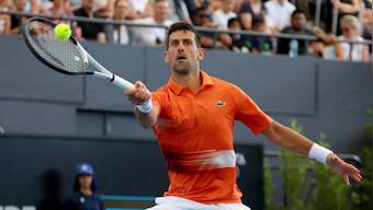 Adelaide International: Novak Djokovic romps in first singles match in Australia since deportation