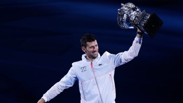 Australian Open 2023: Djokovic overpowers Tsitsipas to win 10th title, record-levelling 22nd Grand Slam