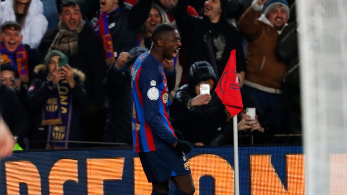 Copa del Rey: Ousmane Dembele's strike helps Barcelona beat Real Sociedad, reach semi-finals