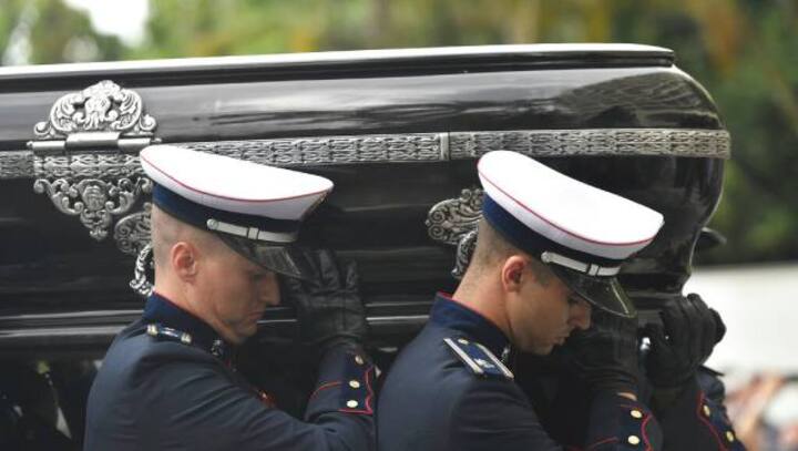 Pele buried at cemetery in Brazilian city he made famous