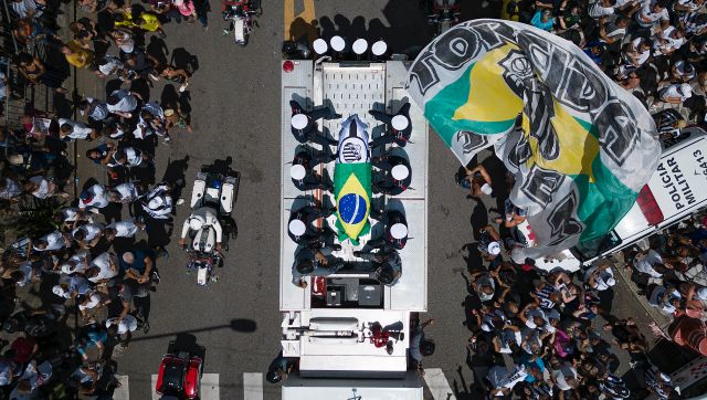 Pele gets resting place in world's tallest vertical cemetery Pele gets resting place in world's tallest vertical cemetery