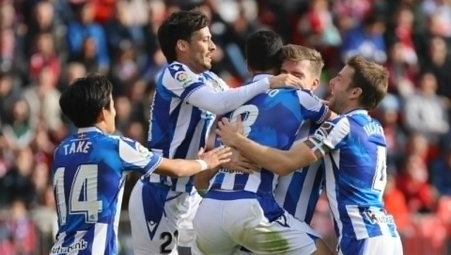 La Liga: Real Sociedad win at Almeria to keep pressure on leaders Barcelona and Real Madrid La Liga: Real Sociedad win at Almeria to keep pressure on leaders Barcelona and Real Madrid