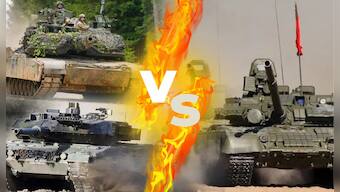 'Toothless' Leopards, 'Battered' Abrams: T90s will hit half of NATO platoon before reaching battlefield, says Russian TV