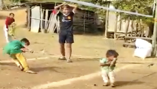 Temjen Imna Along shares video of 'strong-headed' kid from tug of war; lauds his determination Temjen Imna Along shares video of 'strong-headed' kid from tug of war; lauds his determination