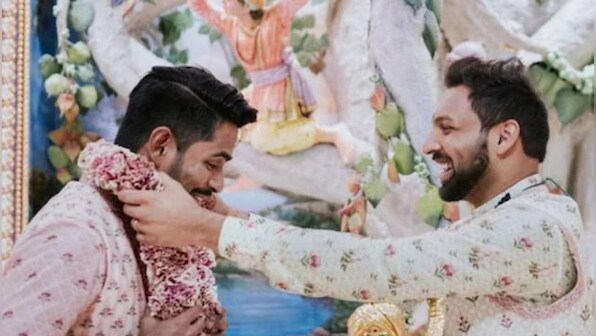 Indian-American gay couple who went viral for Desi wedding, now expecting their first child
