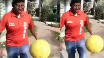 This former U16 footballer now works as food delivery executive to support her family; watch