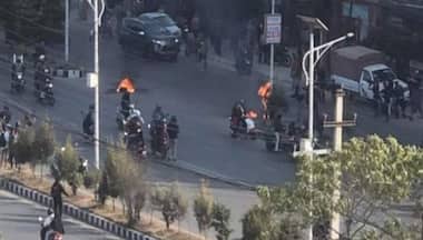 Man who set himself on fire in front of Nepal Parliament dies