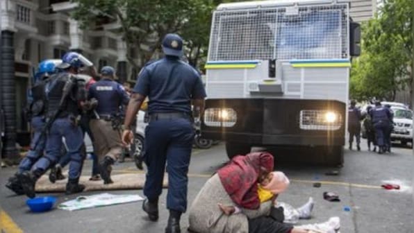 Hundreds protest South Africa energy crisis