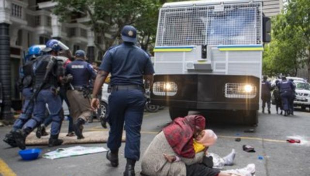 Hundreds protest South Africa energy crisis Hundreds protest South Africa energy crisis