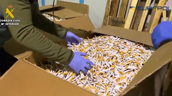 Crammed in rooms, working long hours, Ukrainians fleeing war exploited at fake cigarette factories in Spain