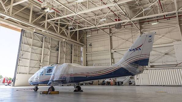 What is the X-57, NASA's first electric plane designed to reduce fuel consumption, emissions, and noise?