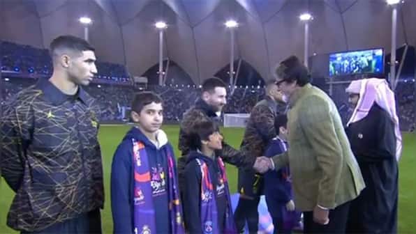 Amitabh Bachchan meets Cristiano Ronaldo, Lionel Messi and Neymar Jr; says 'What an evening'