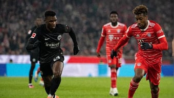 Bundesliga: Bayern Munich held at home to Frankfurt after Kolo Muani goal