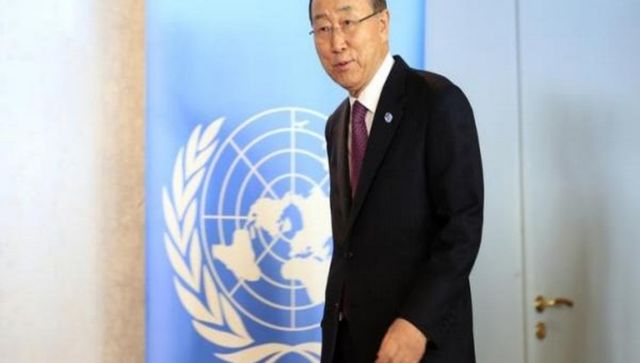 Former UN chief Ban Ki-moon calls for climate action over 'visions' at COP28 Former UN chief Ban Ki-moon calls for climate action over 'visions' at COP28