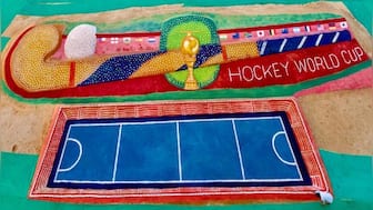 Hockey World Cup 2023: Renowned sand artist Sudarsan Pattnaik sculpts world's largest hockey stick
