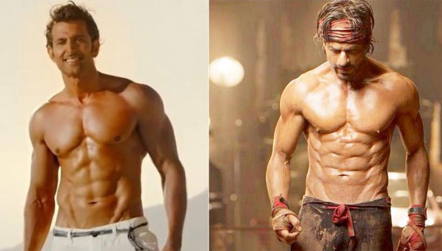 Here how's Shah Rukh Khan responded after fan compared his physique with Hrithik Roshan's Here how's Shah Rukh Khan responded after fan compared his physique with Hrithik Roshan's