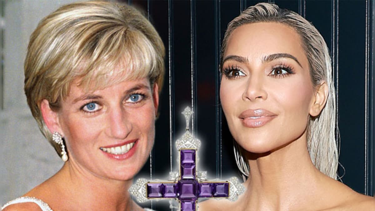 Explained: How Kim Kardashian bought Princess Diana's famous diamond pendant for a whopping price!