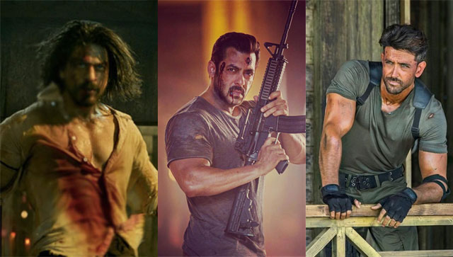 Shah Rukh Khan's Pathaan, Salman Khan's Tiger, Hrithik Roshan's Kabir: YRF spy-verse and the burden of superstardom Shah Rukh Khan's Pathaan, Salman Khan's Tiger, Hrithik Roshan's Kabir: YRF spy-verse and the burden of superstardom