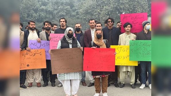 Pakistan: Protest against 'racial profiling of Pashtun students' at Punjab University