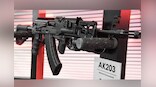 India-Russia joint venture begins manufacturing Kalashnikov AK-203 assault rifles in UP's Amethi