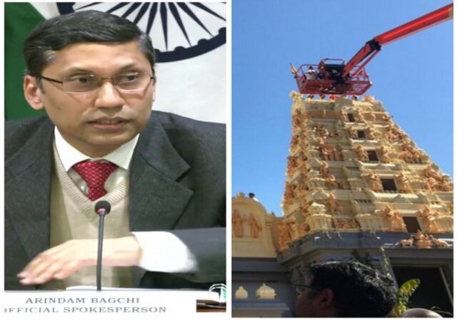 Vandalisation of Hindu temples: India asks Australia to expedite probe against perpetrators Vandalisation of Hindu temples: India asks Australia to expedite probe against perpetrators