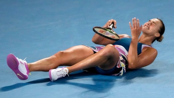 Australian Open: Aryna Sabalenka beats Elena Rybakina in final for first Grand Slam crown - In Pics Australian Open: Aryna Sabalenka beats Elena Rybakina in final for first Grand Slam crown - In Pics