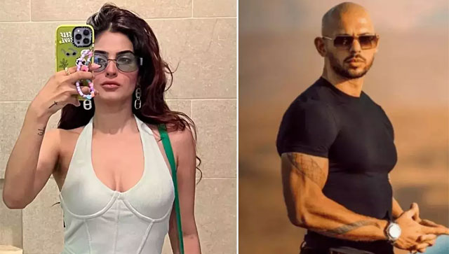 Karishma Sharma on controversial influencer Andrew Tate's claims of hooking up with her: 'He's a liar' Karishma Sharma on controversial influencer Andrew Tate's claims of hooking up with her: 'He's a liar'