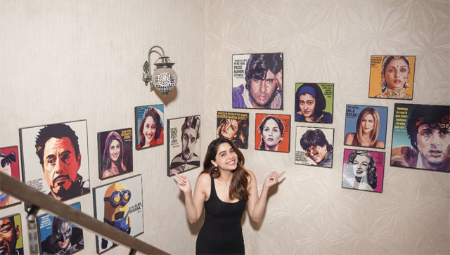 From Amitabh Bachchan to Shah Rukh Khan, Sharvari Wagh's filmy wall at home proves she's a hardcore Bollywood fan From Amitabh Bachchan to Shah Rukh Khan, Sharvari Wagh's filmy wall at home proves she's a hardcore Bollywood fan