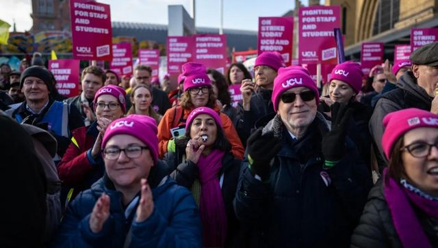 Over 70,000 varsity staff in United Kingdom to go on strike for 18 days over pay Over 70,000 varsity staff in United Kingdom to go on strike for 18 days over pay