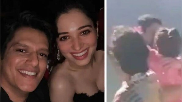 Tamannaah Bhatia and Vijay Varma's kiss at a New Year's party goes viral; do we have a new couple in B'Town?