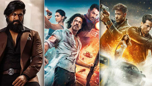 Explained: How Shah Rukh Khan's Pathaan has beaten Yash's KGF 2 (Hindi) and Hrithik Roshan's War at the box-office! Explained: How Shah Rukh Khan's Pathaan has beaten Yash's KGF 2 (Hindi) and Hrithik Roshan's War at the box-office!