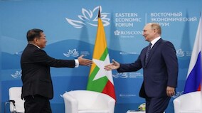 Myanmar, Russia sign pact on developing nuclear power