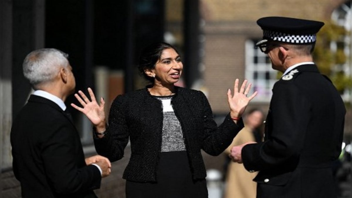 ‘Don’t take pictures with protestors, arrest them’, UK Home Secretary Suella Braverman tells police