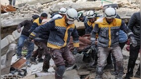 Who are the White Helmets, the Syrian heroes rescuing earthquake victims from the rubble?