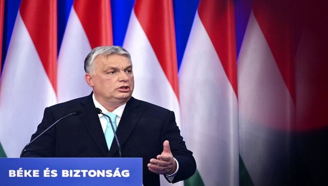 Hungary's Orban accuses EU of prolonging war in Ukraine Hungary's Orban accuses EU of prolonging war in Ukraine