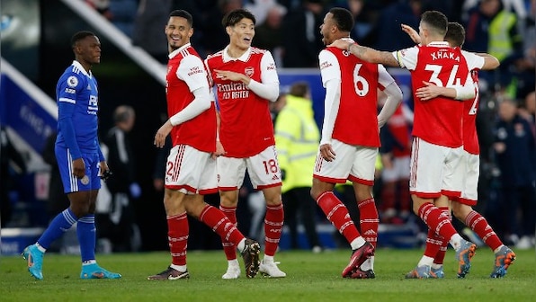 Premier League: Arsenal maintain lead, Manchester City thrash Bournemouth