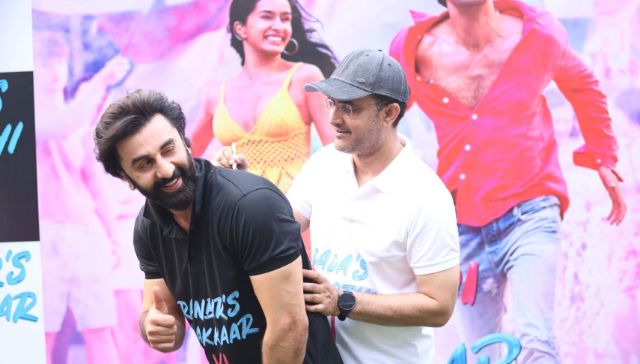 Tu Jhoothi Main Makkaar promotions: Ranbir Kapoor and Sourav Ganguly calls up for a U-20 team match at Eden Gardens Tu Jhoothi Main Makkaar promotions: Ranbir Kapoor and Sourav Ganguly calls up for a U-20 team match at Eden Gardens