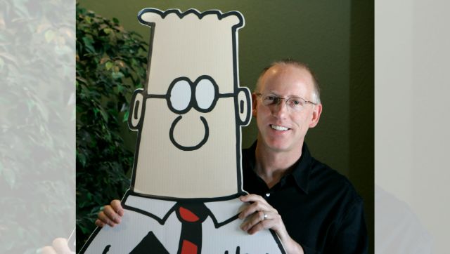 US papers drop comic strip 'Dilbert' after creator Scott Adams's racist remarks US papers drop comic strip 'Dilbert' after creator Scott Adams's racist remarks