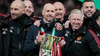 Erik ten Hag wants to 'keep on dancing' after first trophy as Manchester United boss