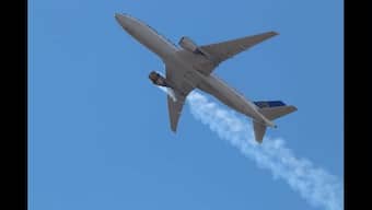 A United Airlines plane plunged 800 feet towards the Pacific Ocean after taking off from Maui