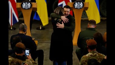 Watch: BBC journalist hugs Zelenskyy at the risk of ‘getting shot’