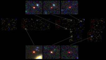 What are the enormous 'universe breaker' galaxies discovered by NASA's James Webb telescope?