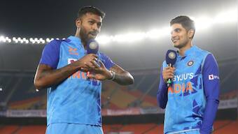 'You gave me the confidence before the match': Shubman Gill to Hardik Pandya after his T20I century; watch video
