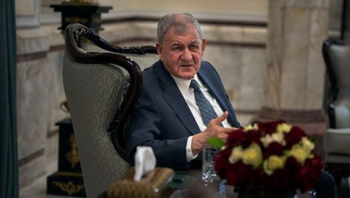 Iraq now at peace; Intent on rebuilding economic life, says President Abdul Latif Rashid