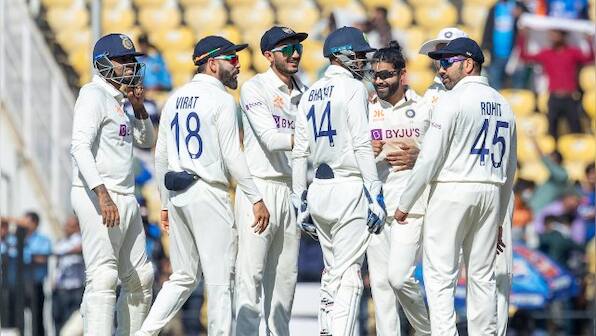 India vs Australia: Jadeja picks five-fer to dismiss Aussies for 177 before Rohit's attacking half-century