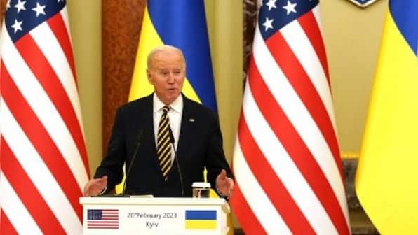 Putin was 'dead wrong', Joe Biden says on surprise visit to Ukraine