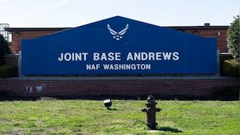 Air Force leader's spouse shot at intruder during Andrews base breach