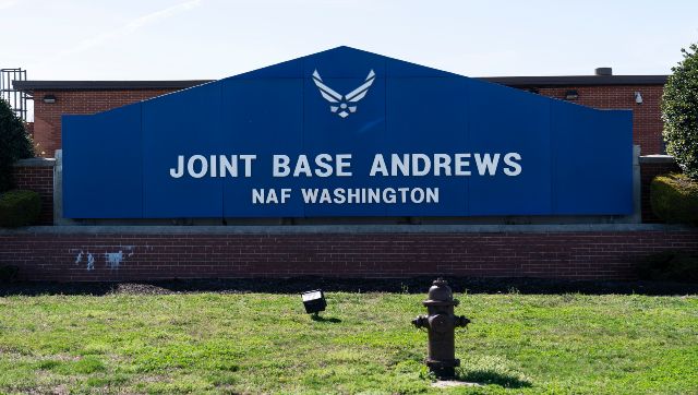 Air Force leader's spouse shot at intruder during Andrews base breach Air Force leader's spouse shot at intruder during Andrews base breach