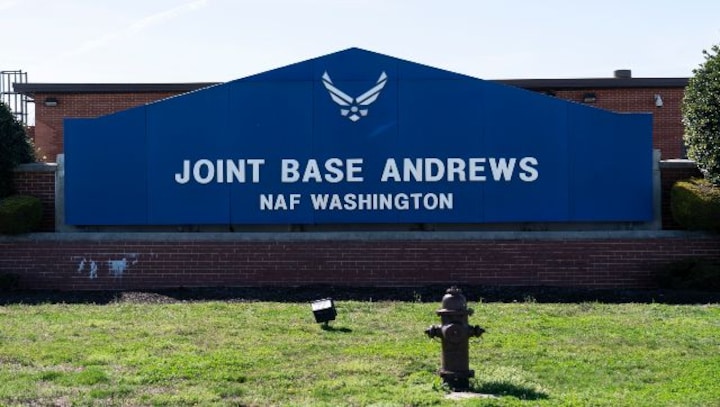 Air Force leader's spouse shot at intruder during Andrews base breach